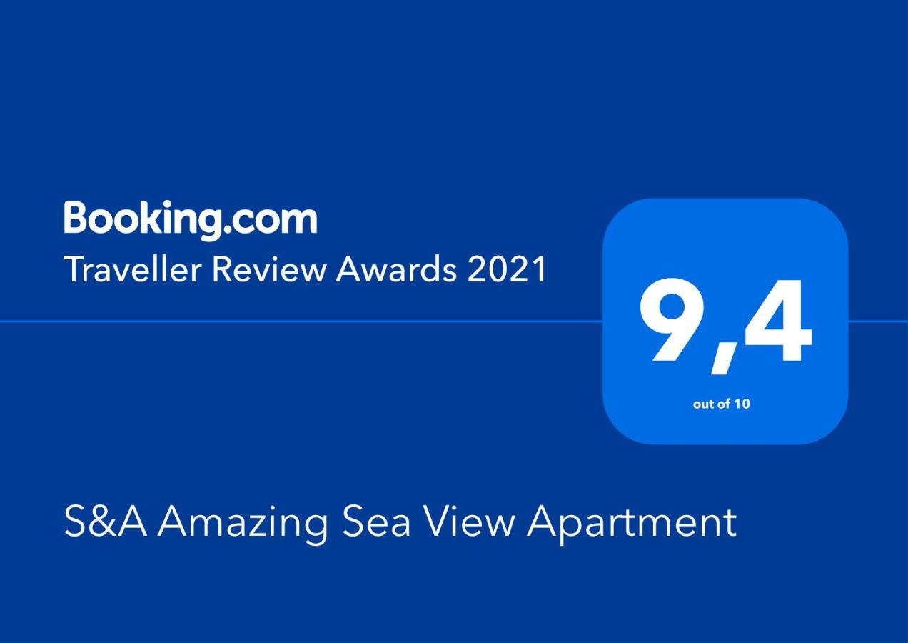 S&A Amazing Sea View Apartment Rhodes City Екстер'єр фото