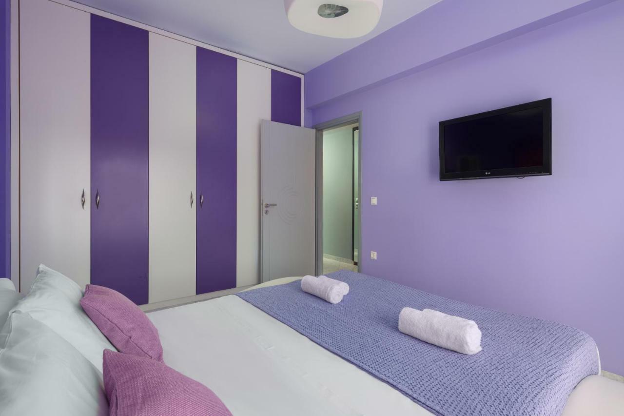 S&A Amazing Sea View Apartment Rhodes City Екстер'єр фото