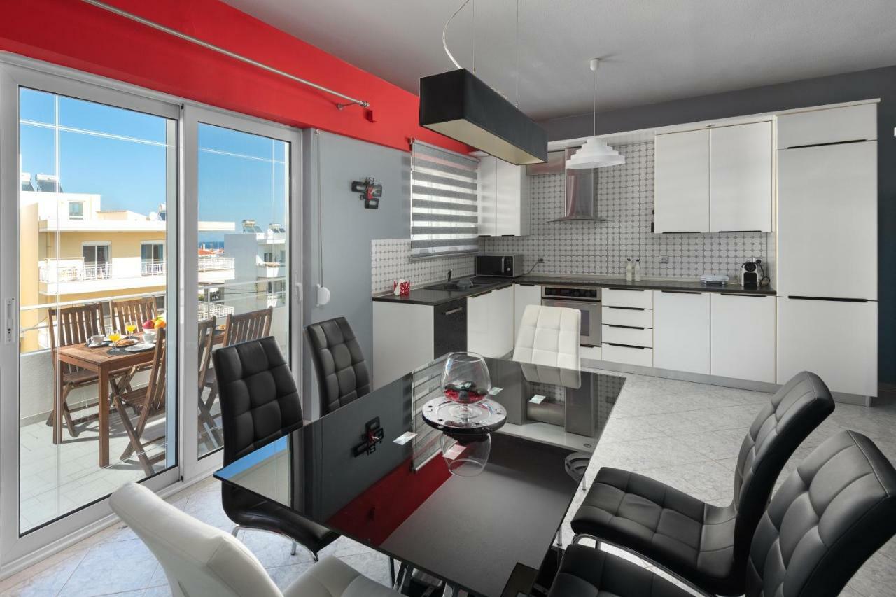 S&A Amazing Sea View Apartment Rhodes City Екстер'єр фото
